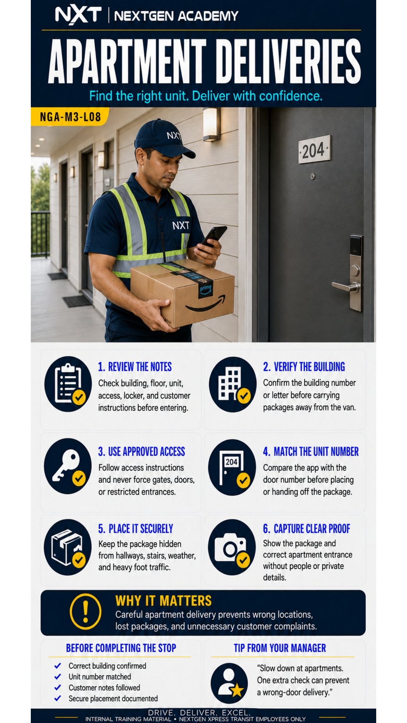 Apartment Deliveries