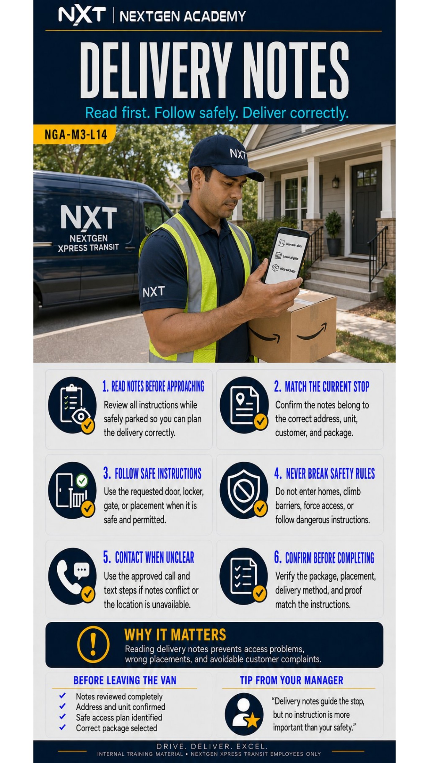 Delivery Notes